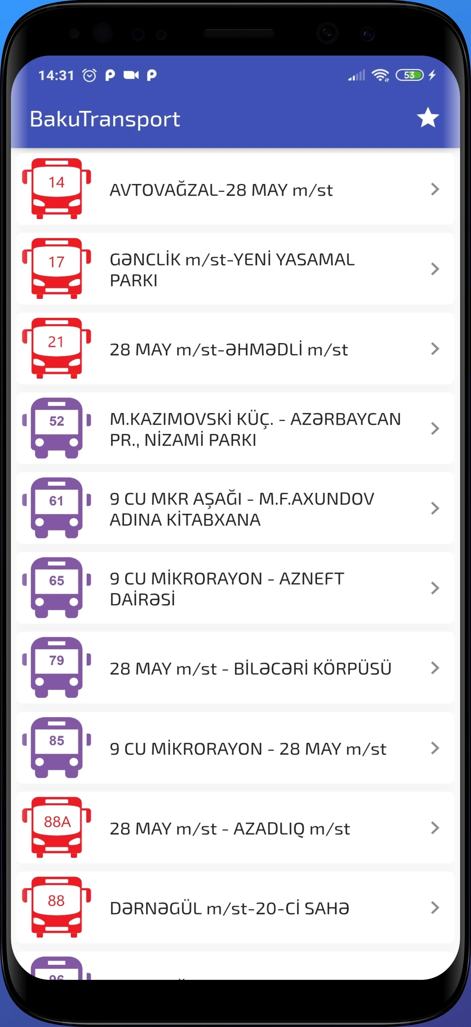 BakuTransport